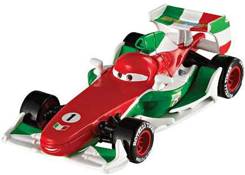 Гоночная машина Mattel Тачки 2 Франческо Бернулли (w1938/y5034) 8 см