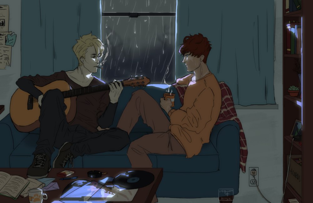 The Foxhole Court Эндрю и Нил арты