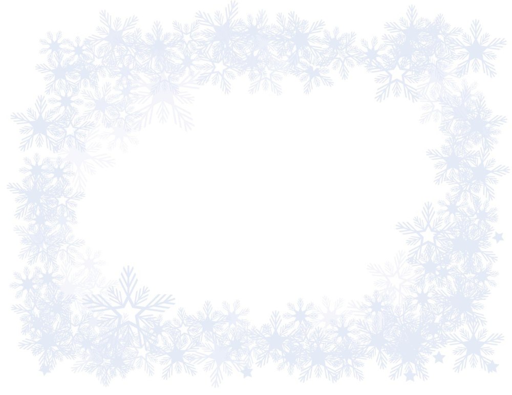 Рамка снежинки