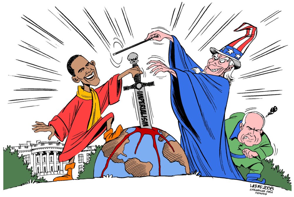 Карикатура на мировую политику