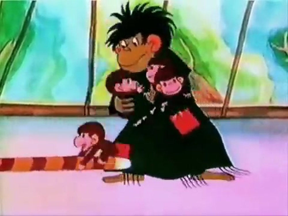 Обезьянки вперед мультфильм 1993