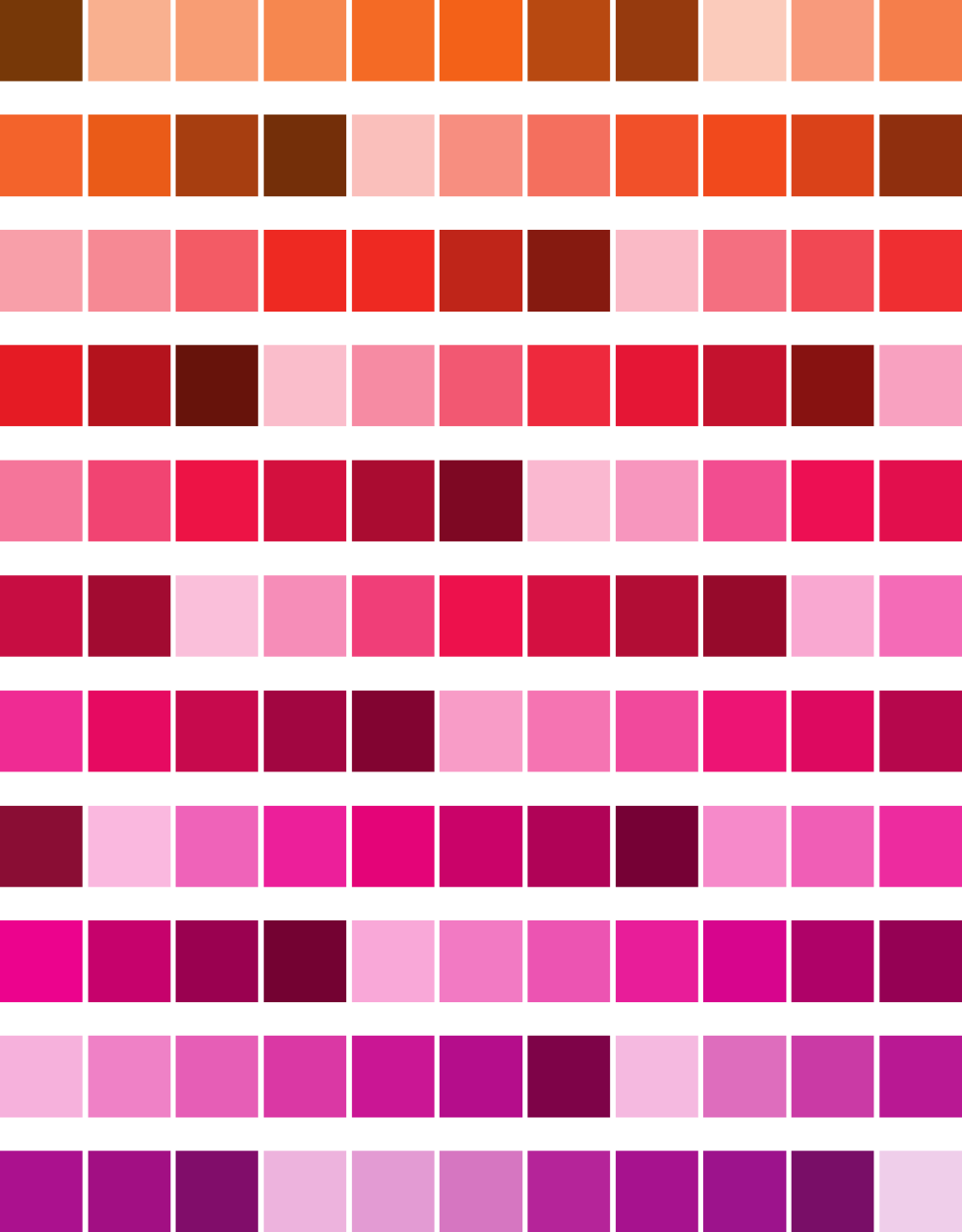 Pantone Solid Coated палитра