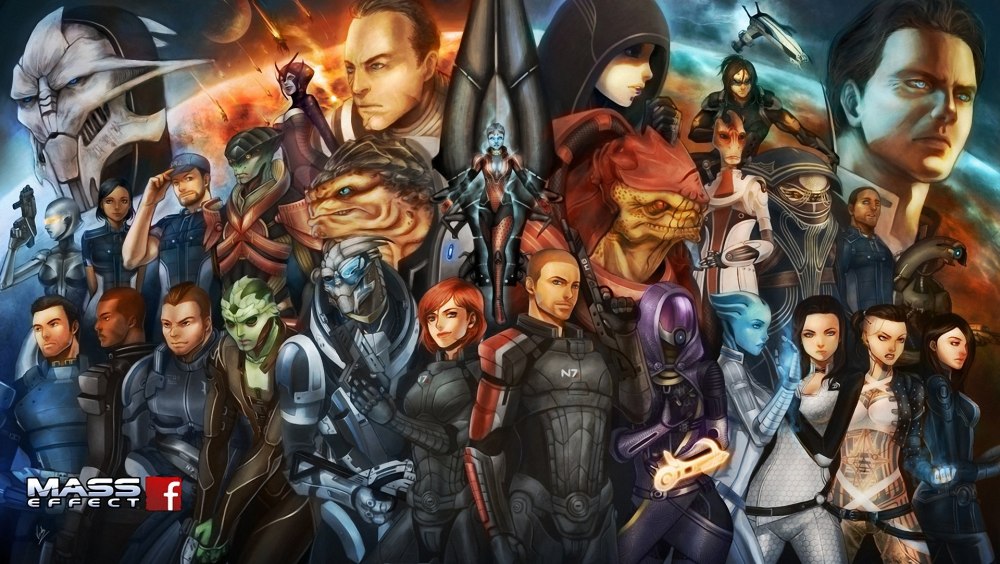 Трилогия Mass Effect Art