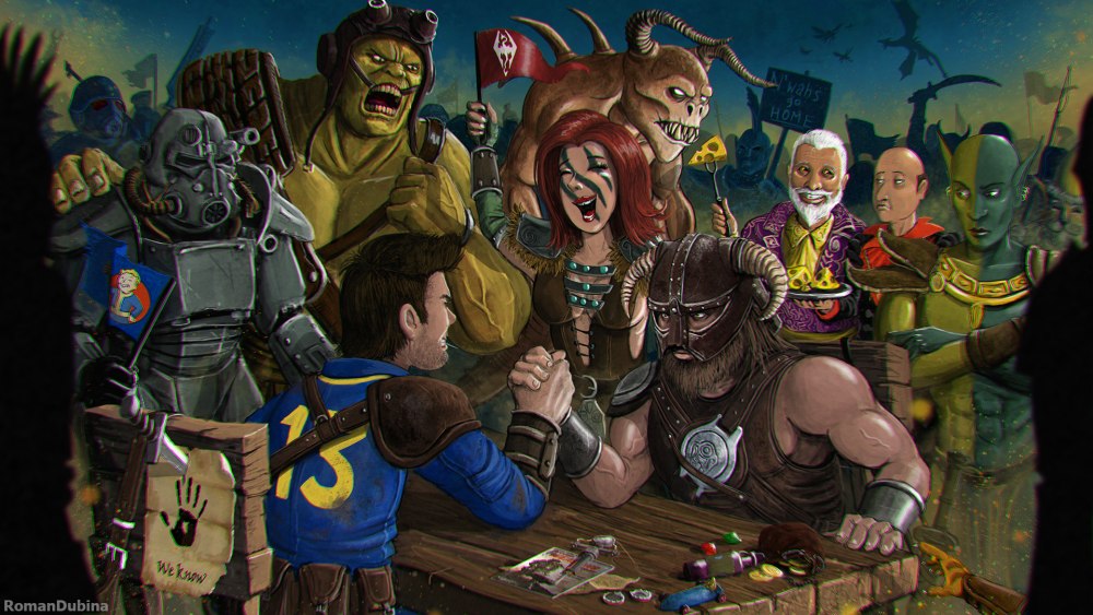Кроссовер Fallout 4
