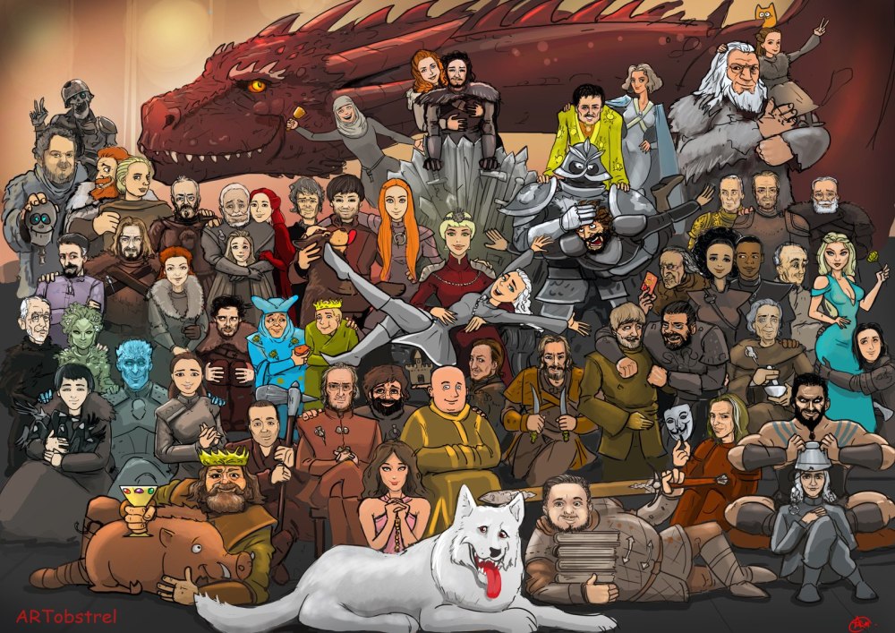 Персонажи игр арт