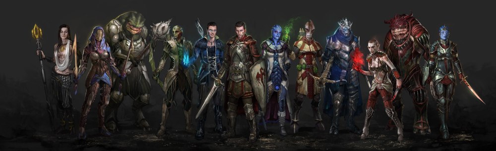 Mass Effect в стиле Dragon age
